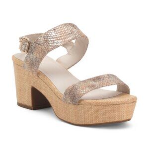 CHOCOLAT BLU Leather Grettel Heeled Sandals